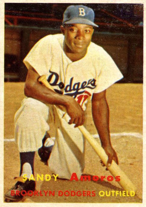 1957 Topps #201 Sandy Amoros