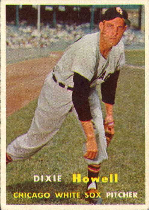 1957 Topps #221 Dixie Howell