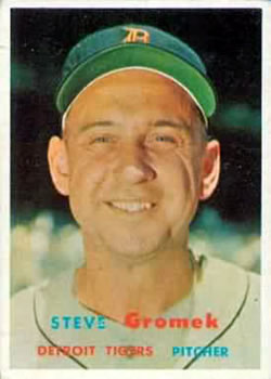 1957 Topps #258 Steve Gromek