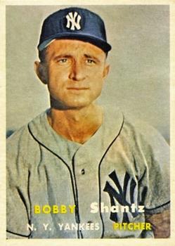 1957 Topps #272 Bobby Shantz