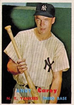 1957 Topps #290 Andy Carey DP