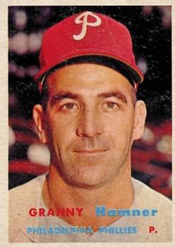 1957 Topps #335 Granny Hamner