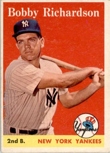 1958 Topps #101A Bobby Richardson