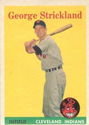 1958 Topps #102 George Strickland