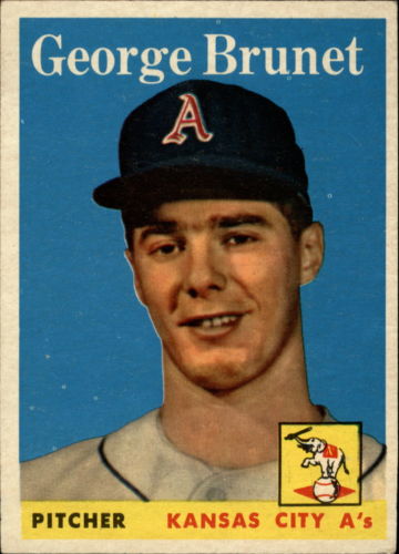 1958 Topps #139 George Brunet RC