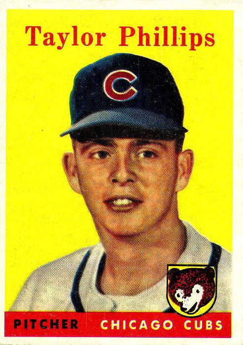 1958 Topps #159 Taylor Phillips