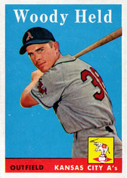 1958 Topps #202 Woody Held RC