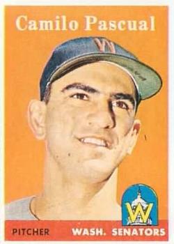1958 Topps #219 Camilo Pascual