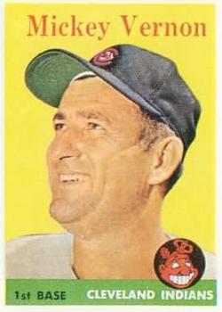 1958 Topps #233 Mickey Vernon
