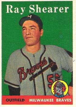 1958 Topps #283 Ray Shearer RC
