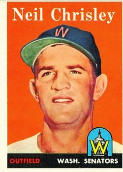 1958 Topps #303 Neil Chrisley