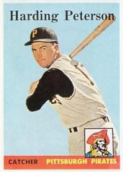 1958 Topps #322 Harding Peterson RC
