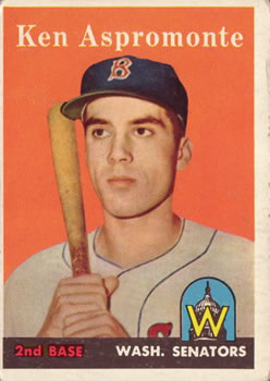 1958 Topps #405 Ken Aspromonte RC