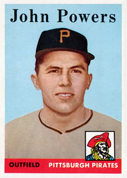 1958 Topps #432 John Powers RC