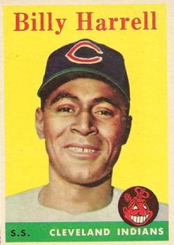 1958 Topps #443 Billy Harrell SP RC