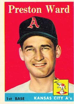 1958 Topps #450 Preston Ward SP