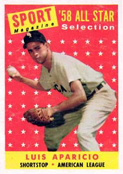 1958 Topps #483 Luis Aparicio AS