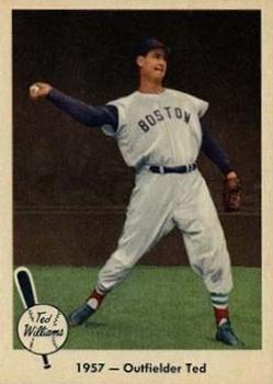 1959 Fleer Ted Williams #61 1957 Outfielder Ted