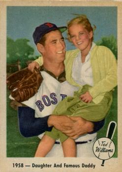 1959 Fleer Ted Williams #64 Daughter and Daddy