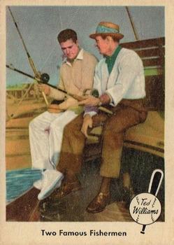 1959 Fleer Ted Williams #67 Fam.Fishermen w/Snead