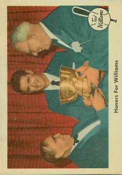 1959 Fleer Ted Williams #78 Honors for Williams