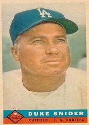 1959 Bazooka #20 Duke Snider SP