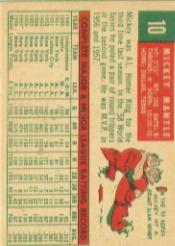 1959 Topps Venezuelan #10 Mickey Mantle