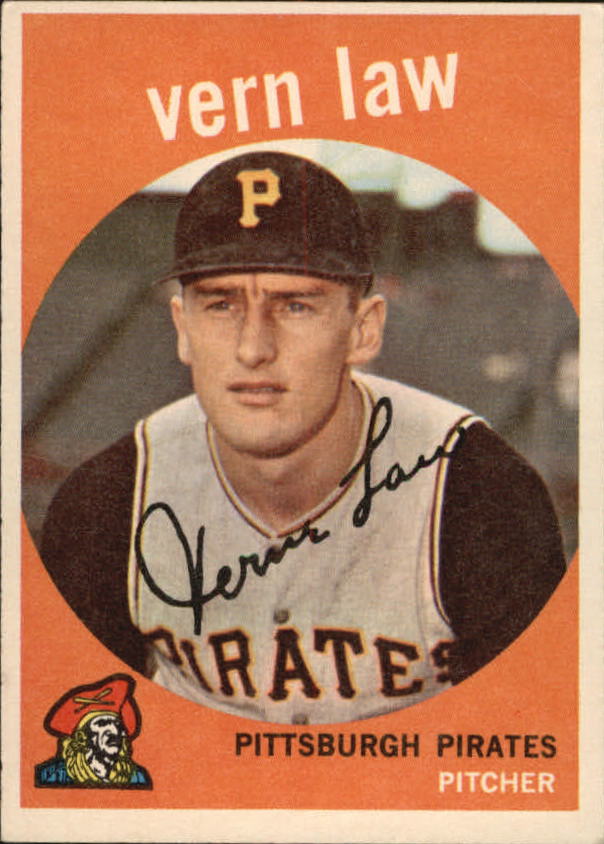 1959 Topps #12 Vern Law