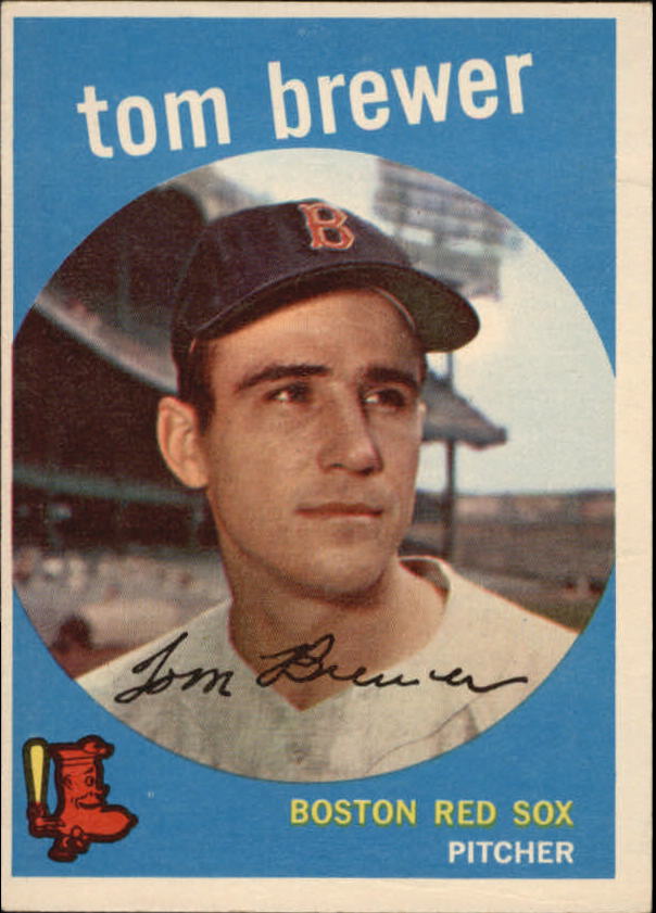 1959 Topps #55 Tom Brewer