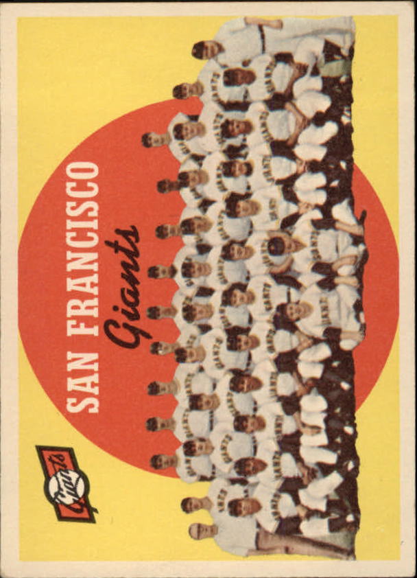 1959 Topps #69 San Francisco Giants CL