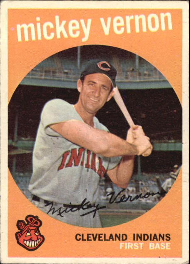 1959 Topps #115 Mickey Vernon