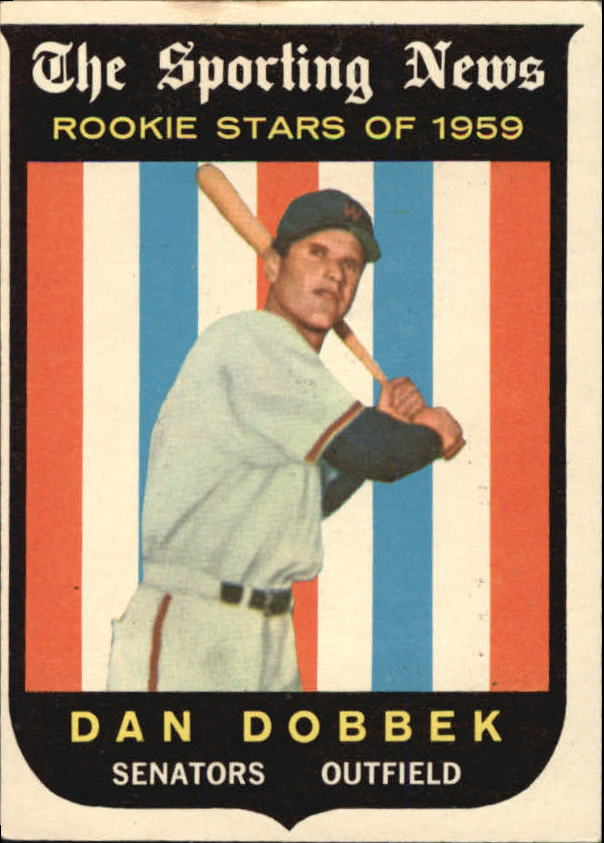 1959 Topps #124 Dan Dobbek RS RC