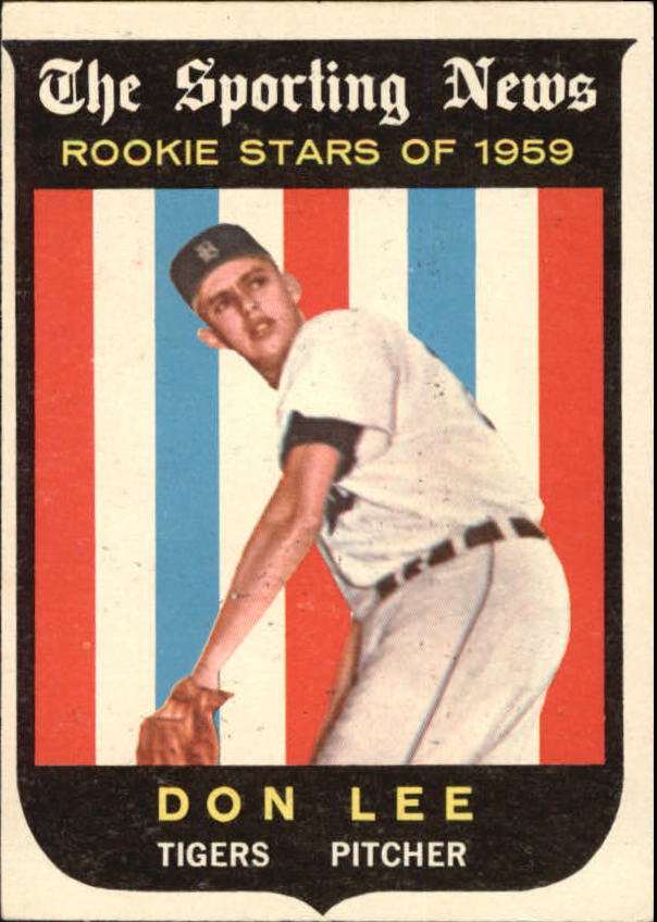 1959 Topps #132 Don Lee RS