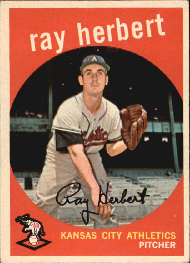 1959 Topps #154 Ray Herbert