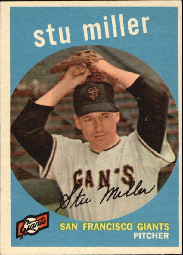 1959 Topps #183 Stu Miller