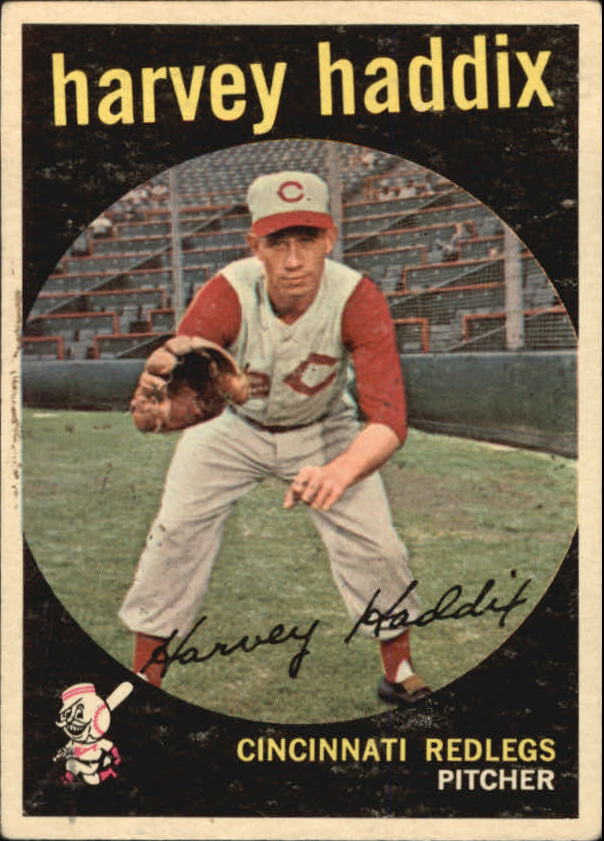 1959 Topps #184 Harvey Haddix