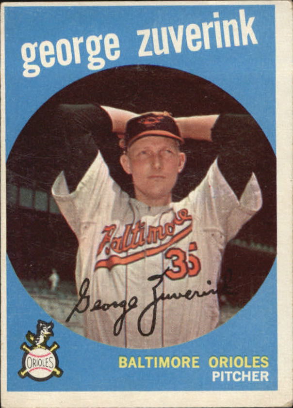 1959 Topps #219 George Zuverink