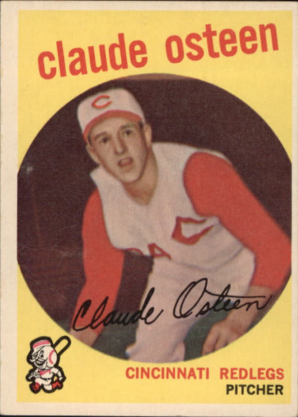 1959 Topps #224 Claude Osteen RC