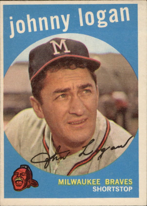 1959 Topps #225 Johnny Logan