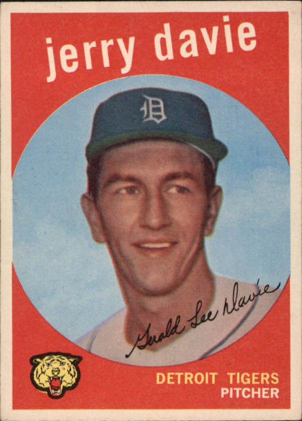 1959 Topps #256 Jerry Davie RC