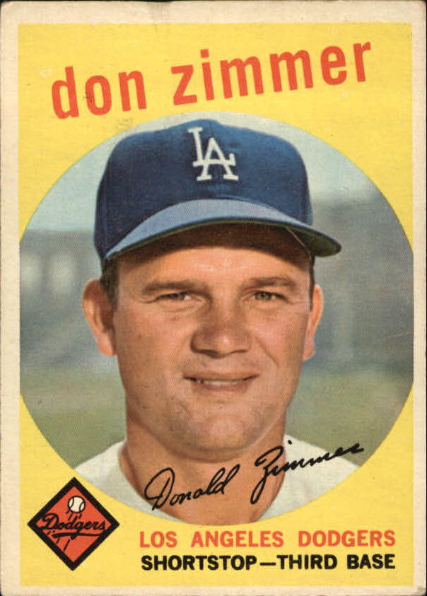 1959 Topps #287 Don Zimmer