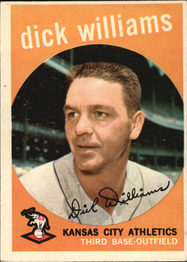 1959 Topps #292 Dick Williams