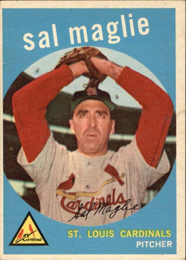 1959 Topps #309 Sal Maglie