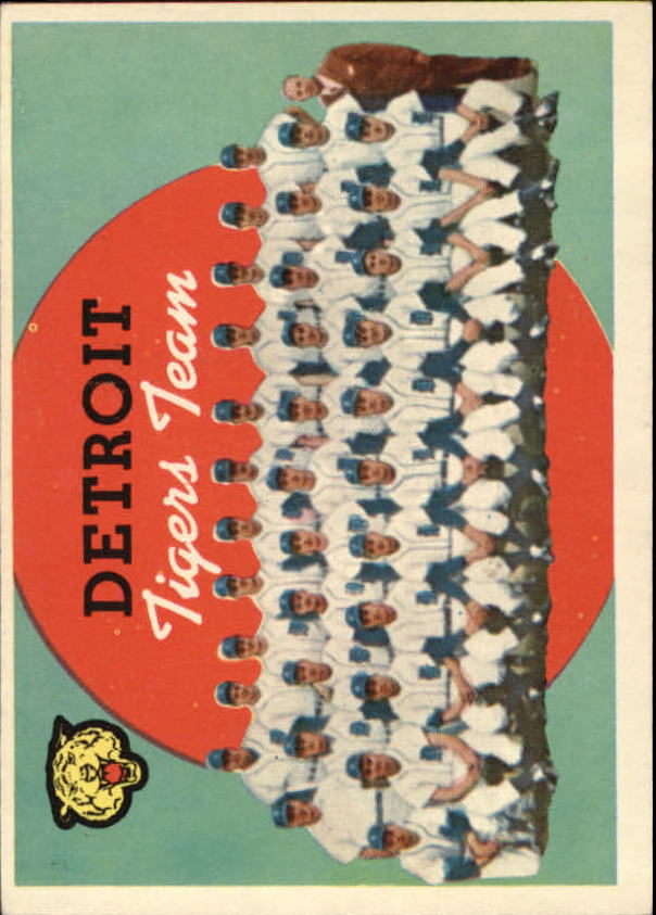 1959 Topps #329 Detroit Tigers CL