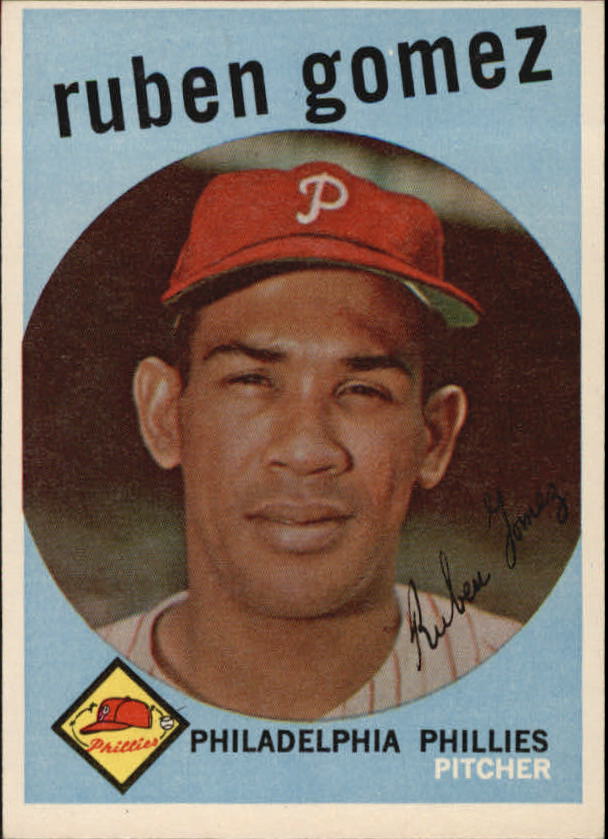 1959 Topps #535 Ruben Gomez