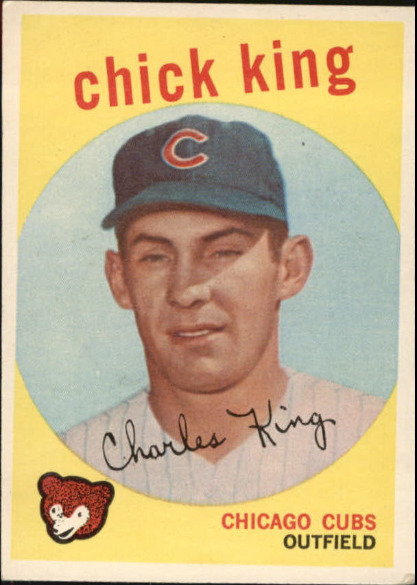 1959 Topps #538 Chick King