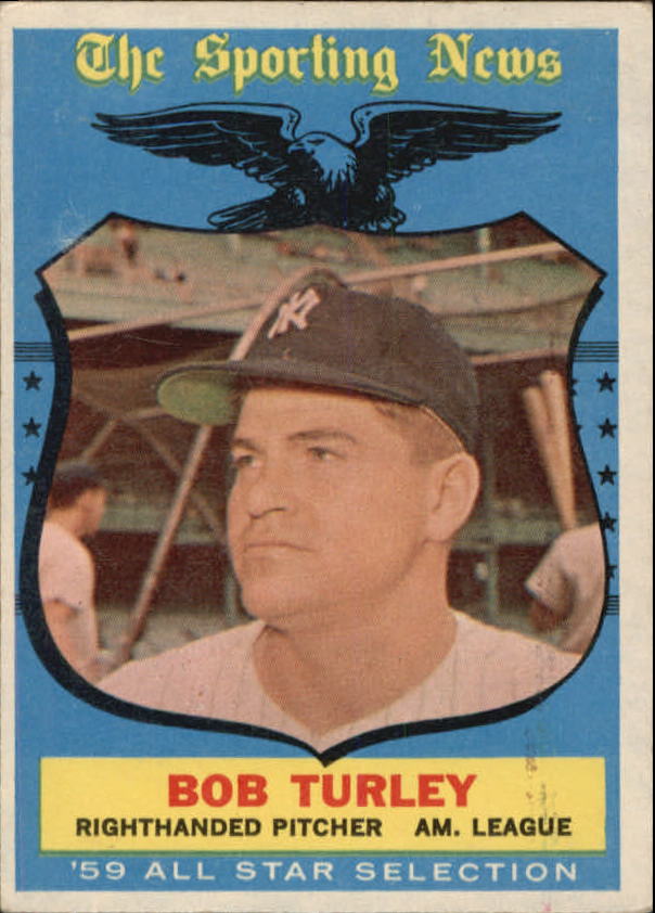1959 Topps #570 Bob Turley AS