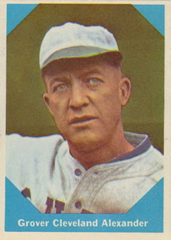 1960 Fleer #5 Grover C. Alexander