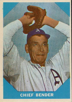 1960 Fleer #7 Chief Bender