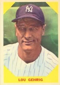 1960 Fleer #28 Lou Gehrig